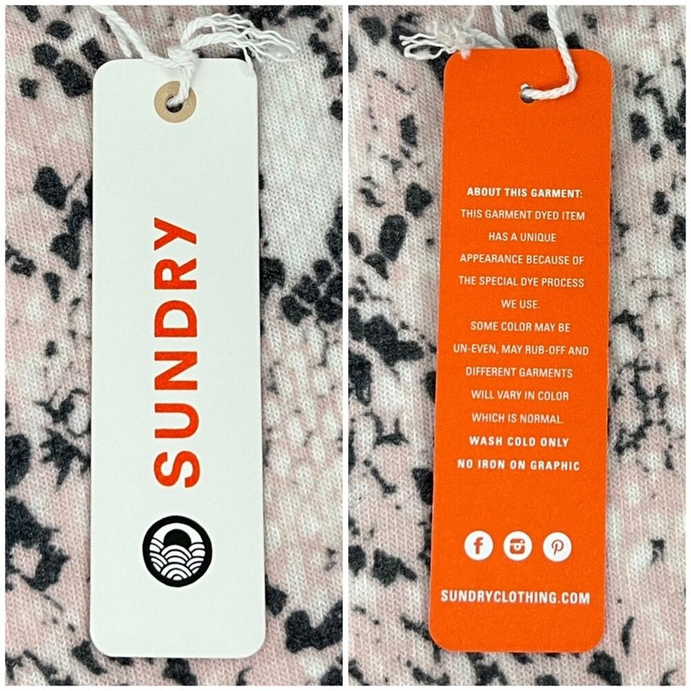 Sundry Python Snake Print Pullover Sweatshirt Pin… - image 9